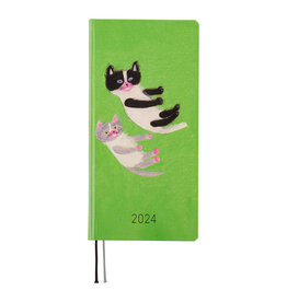 Hobonichi Hobonichi Techo Keiko Shibata: Fluffy floating kittens Weeks [JPN Spring Start 2024]