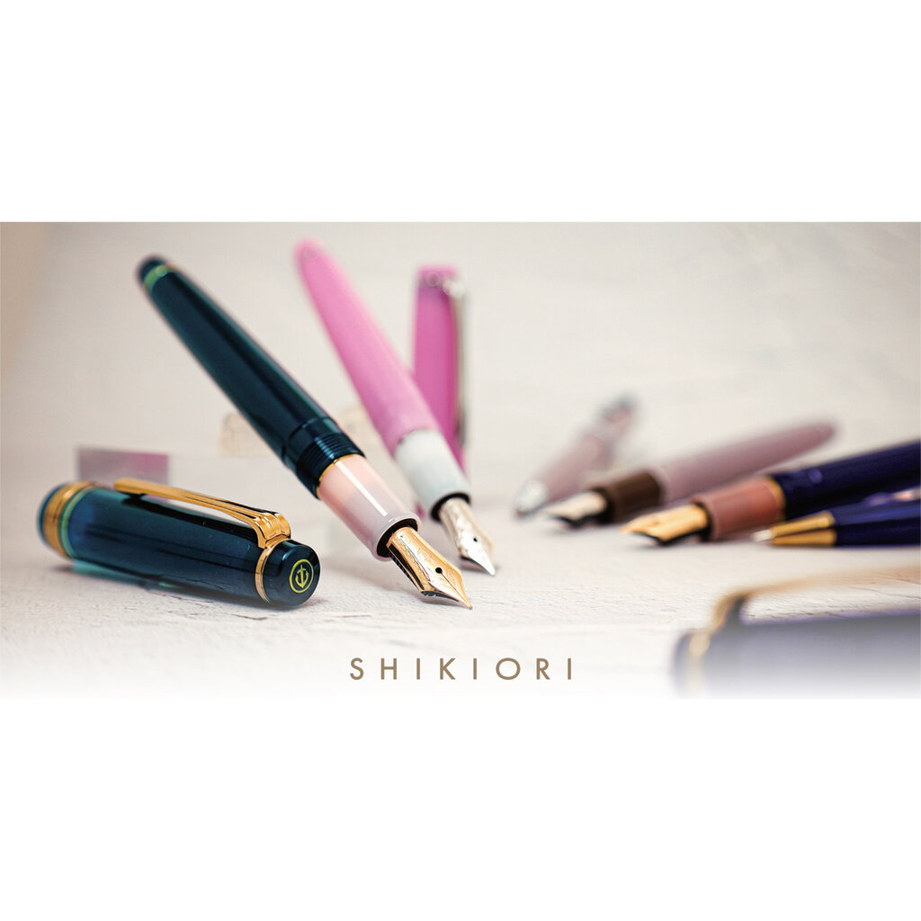 Sailor Sailor Pro Gear Slim Shikiori Sansui Nadeshiko Fountain Pen Medium Fine