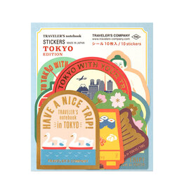 Traveler's Company Traveler's TOKYO Sticker Set Limited Edition
