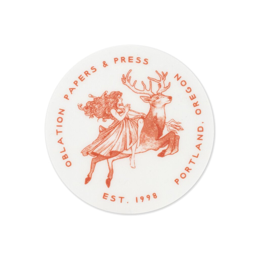 Oblation Papers & Press Oblation Portlandia Stag Sticker