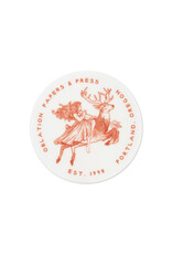 Oblation Papers & Press Oblation Portlandia Stag Sticker