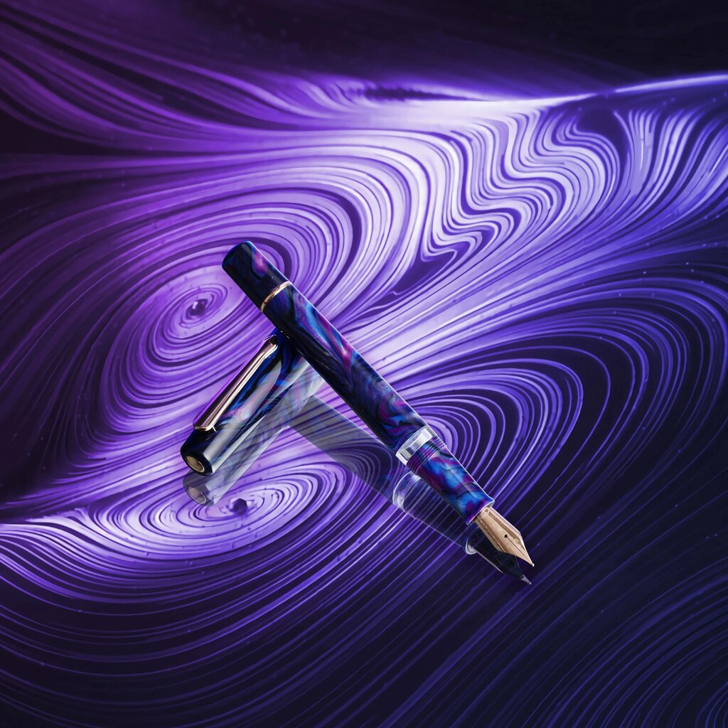 Nahvalur Schuylkill Chichlid Purple Fountain Pen