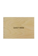 Oblation Papers & Press Hand-bound Birch Letterpress Guest Book