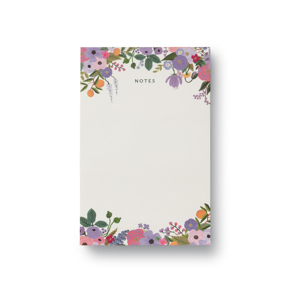 Rifle Paper co. Garden Party Violet Notepad