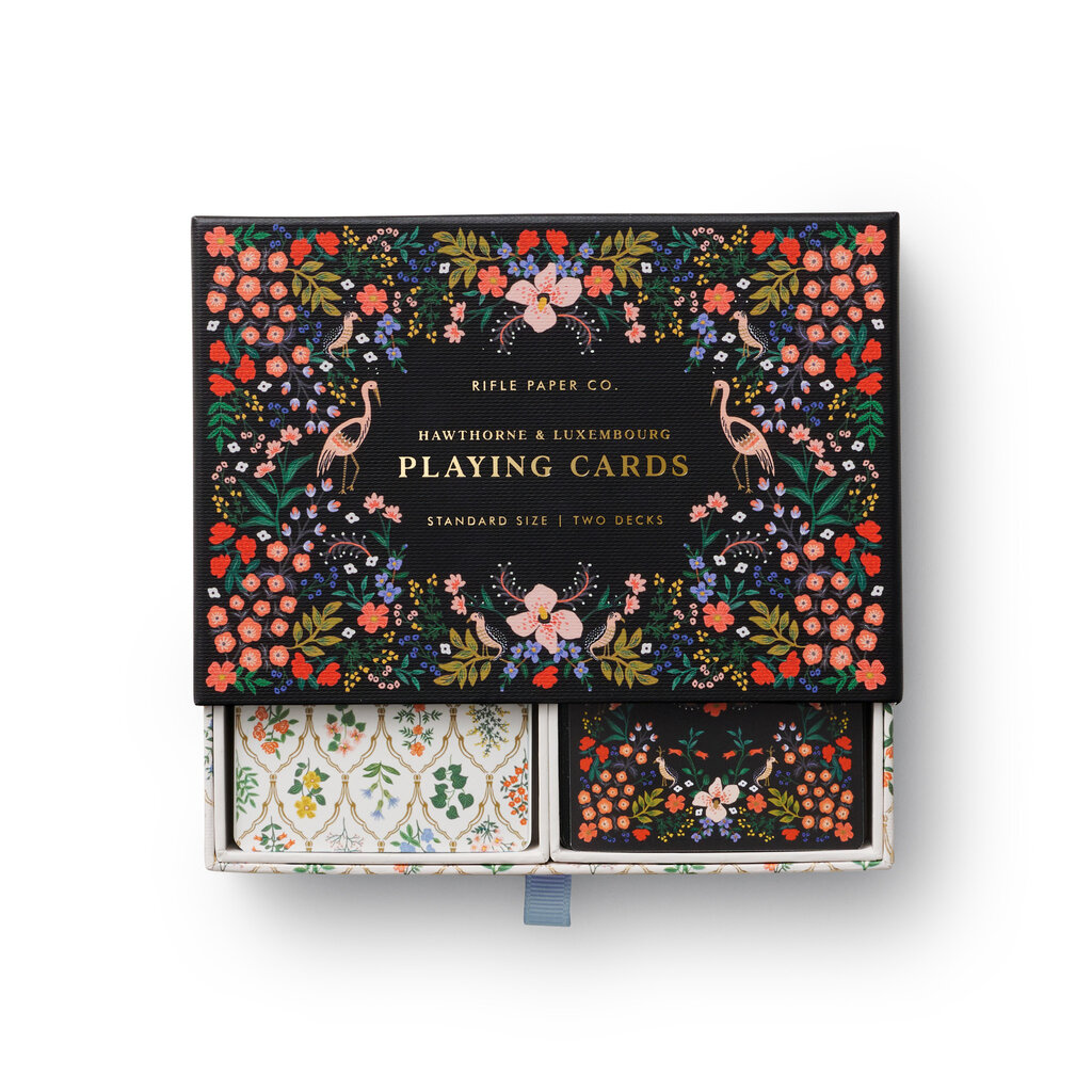 Rifle Paper co. Luxembourg Playing Card Set