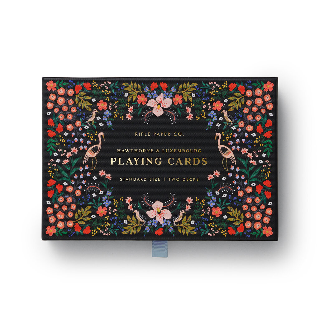Rifle Paper co. Luxembourg Playing Card Set
