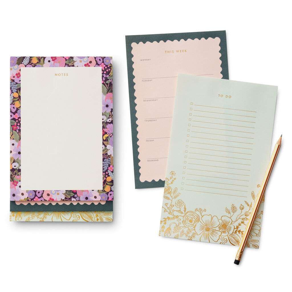 Rifle Paper co. Garden Party Tiered Notepad