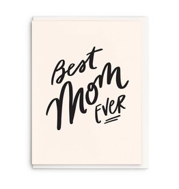 Dahlia Press Best Mom Letterpress Card