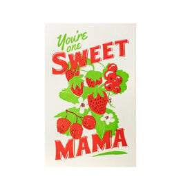 Pike Street Press You're One Sweet Mama Letterpress Card