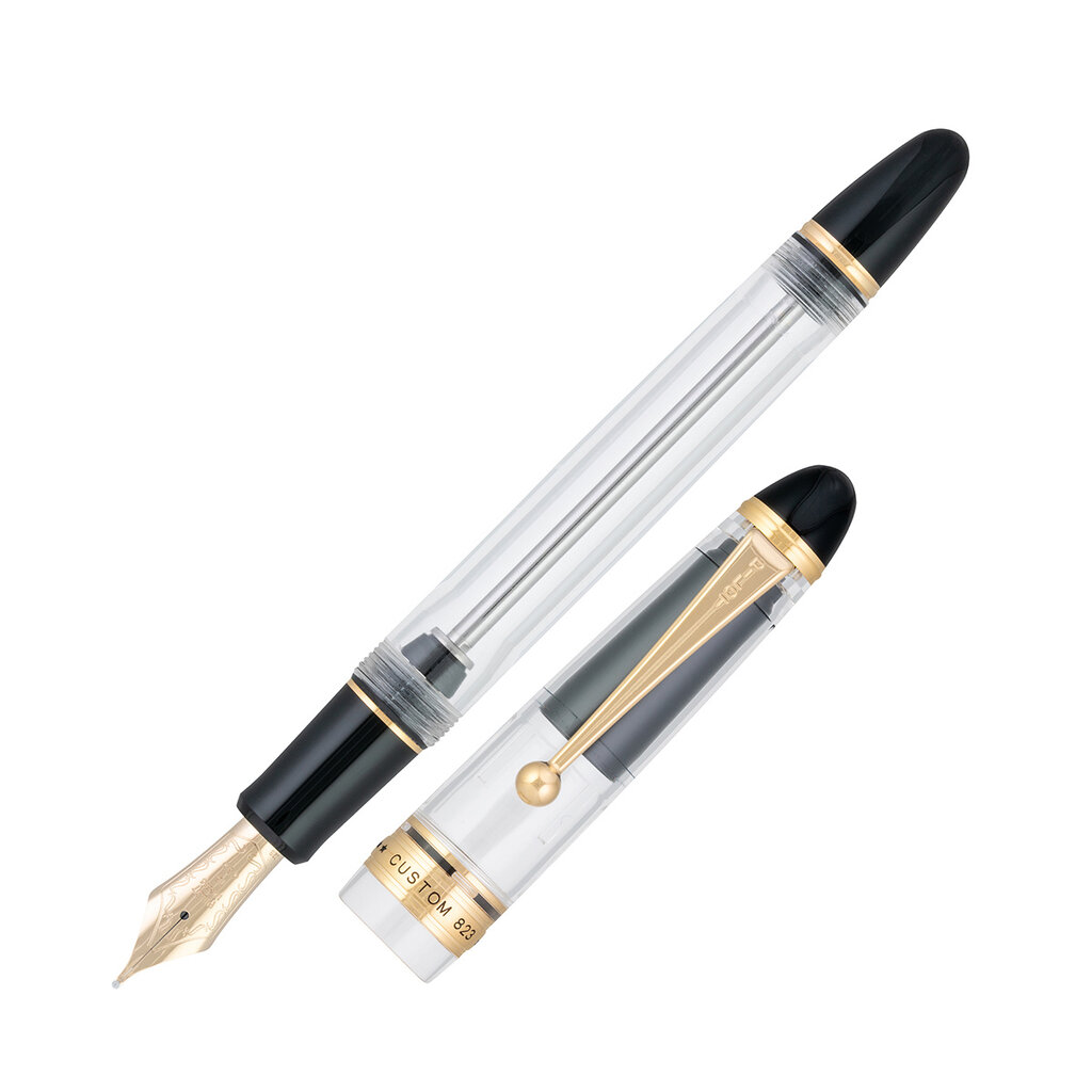Pilot [coming soon] Pilot Custom 823 Clear Fountain Pen with ink