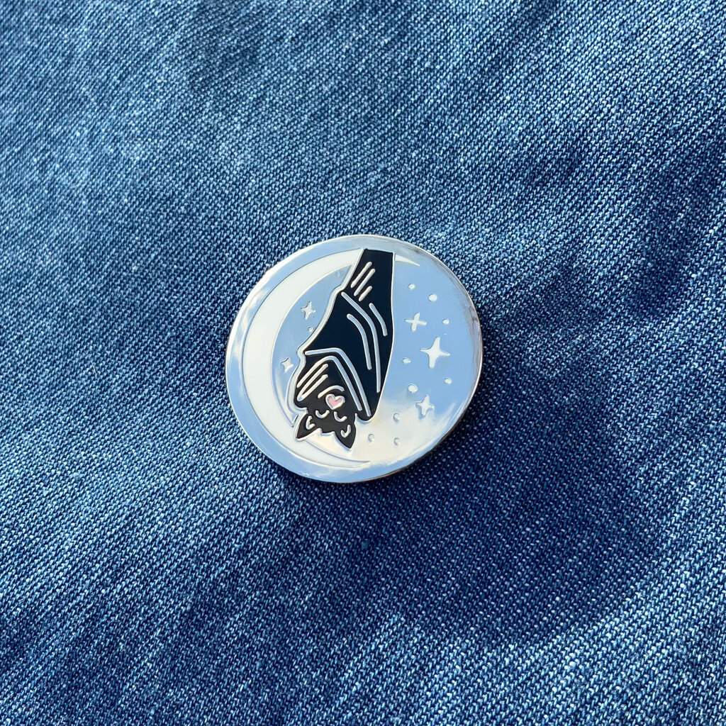 Wildkat Studio Moonlit Bat Pin