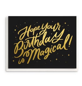 Dahlia Press Magical Birthday Letterpress Card
