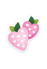 Wildkat Studio Strawberry Sweetheart Sticker