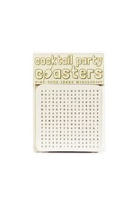 Hat + Wig + Glove Cocktail Party Coasters Word Search