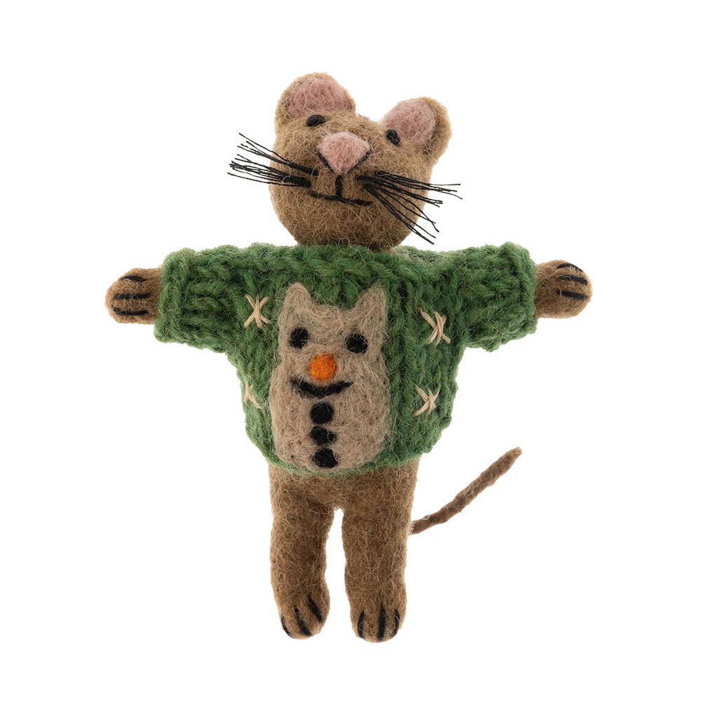 Cat holiday sweater hot sale
