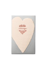 Oblation Papers & Press Marriage Blush Letterpress Heart Card