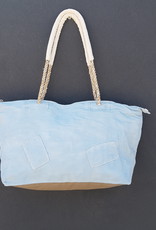 ALI LAMU LARGE WEEKEND BAG PALE BLUE BLUE DREAM