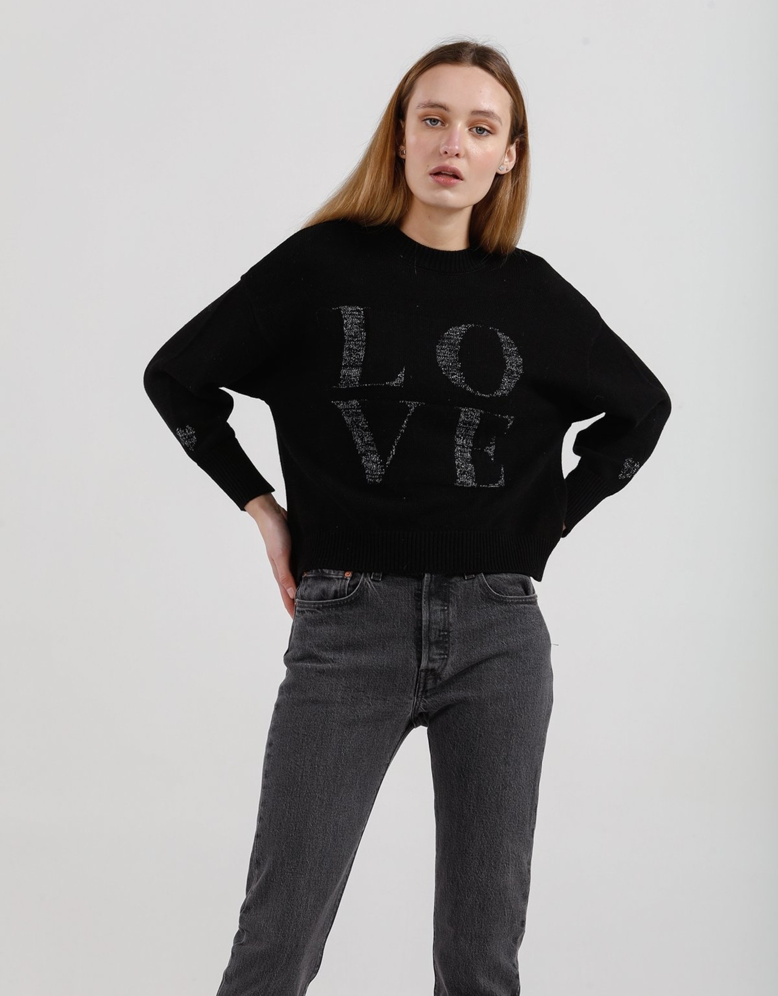 KINNEY LOVE IN THE AIR KNIT BLACK