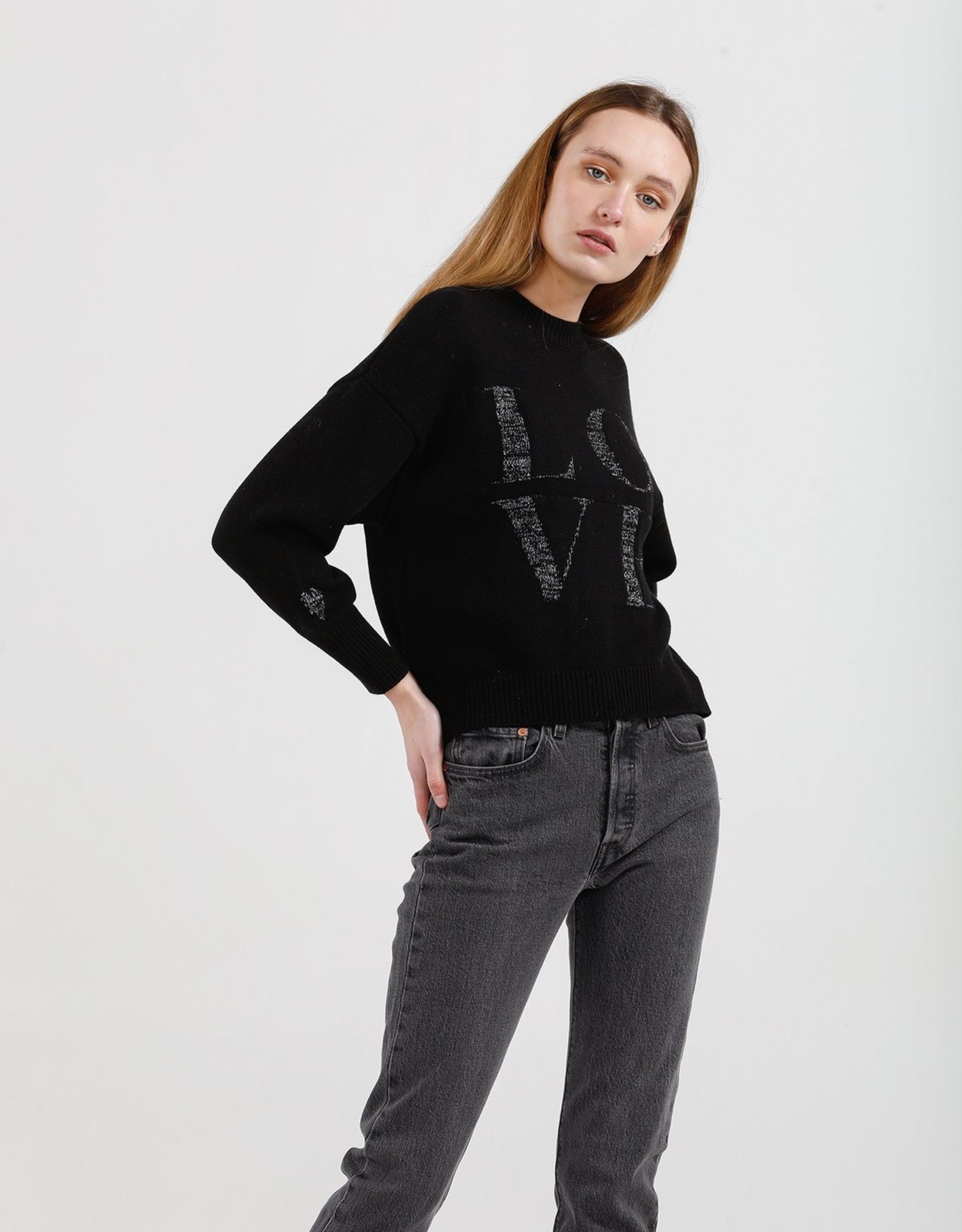 KINNEY LOVE IN THE AIR KNIT BLACK