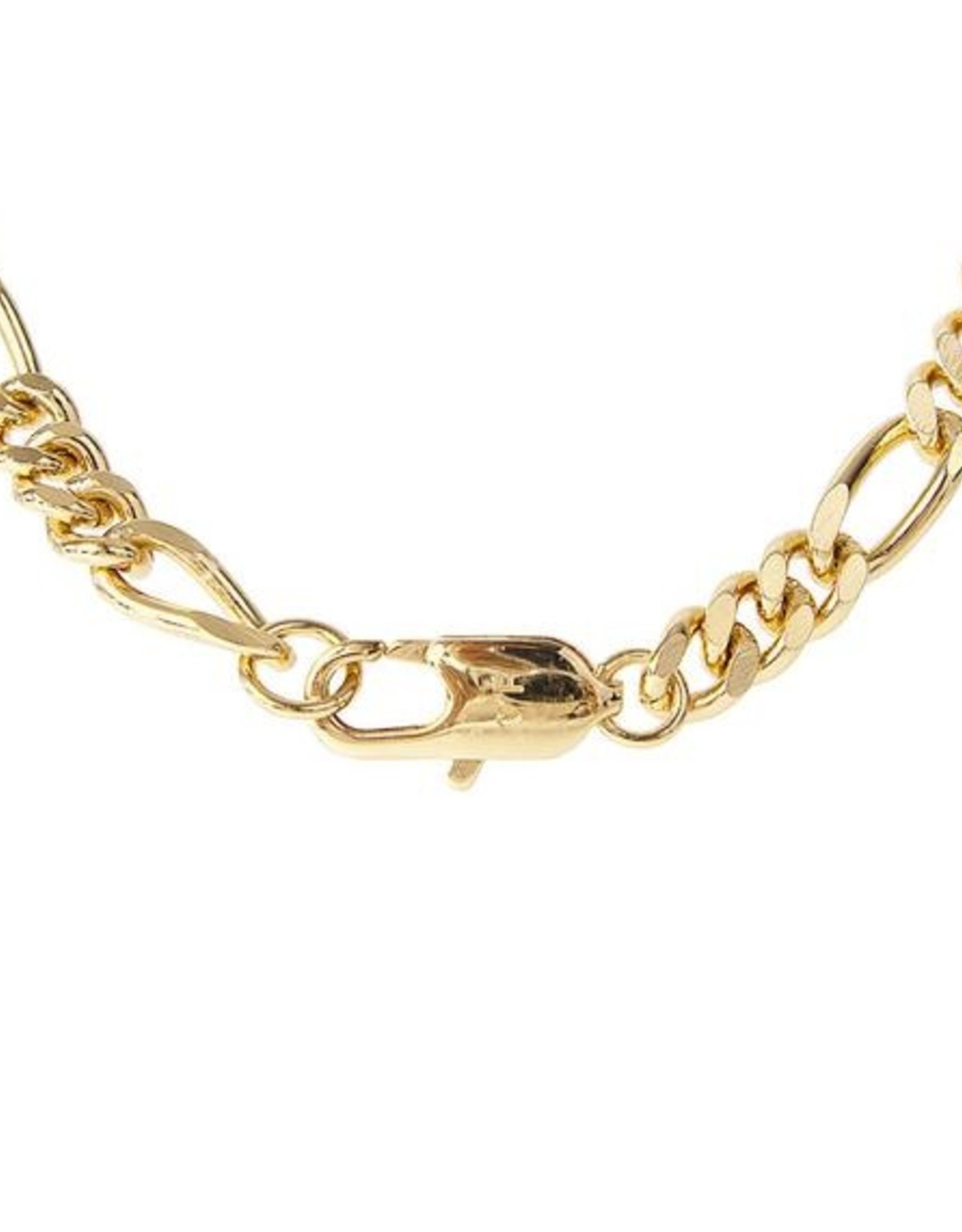 FAIRLEY FIGARO CHAIN NECKLACE GOLD