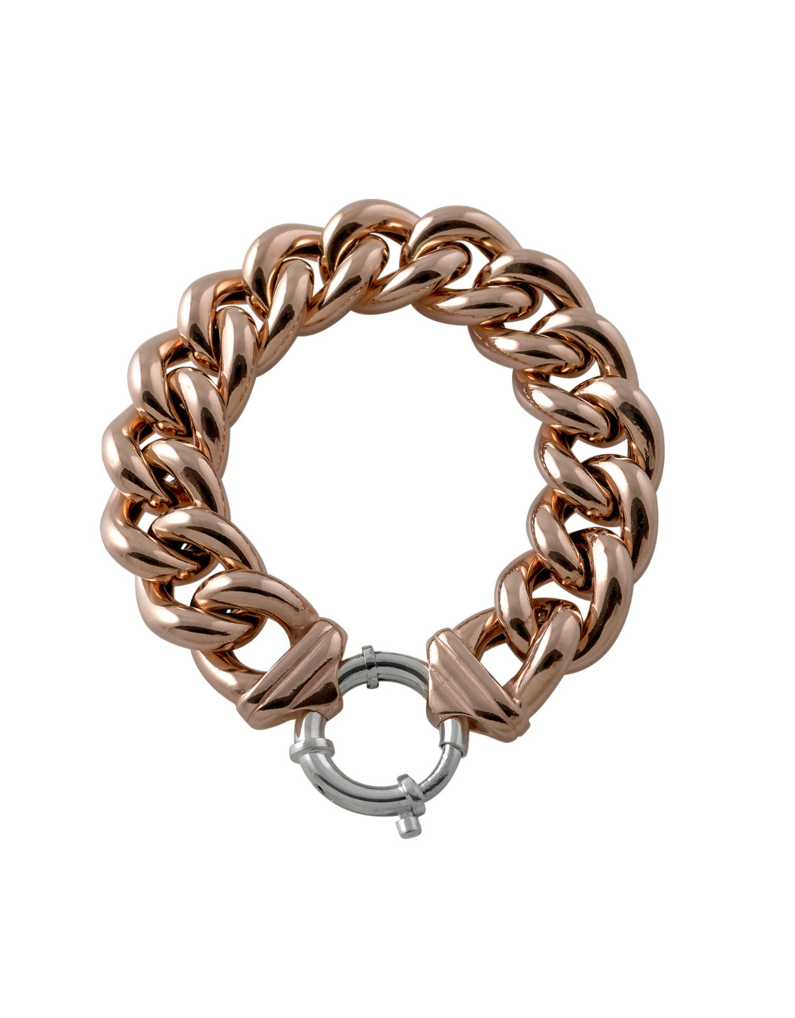 VON TRESKOW ROSE GOLD MAMA BRACELET WITH BOLT