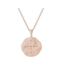 MURKANI HALYCON PENDANT NECKLACE ROSE GOLD