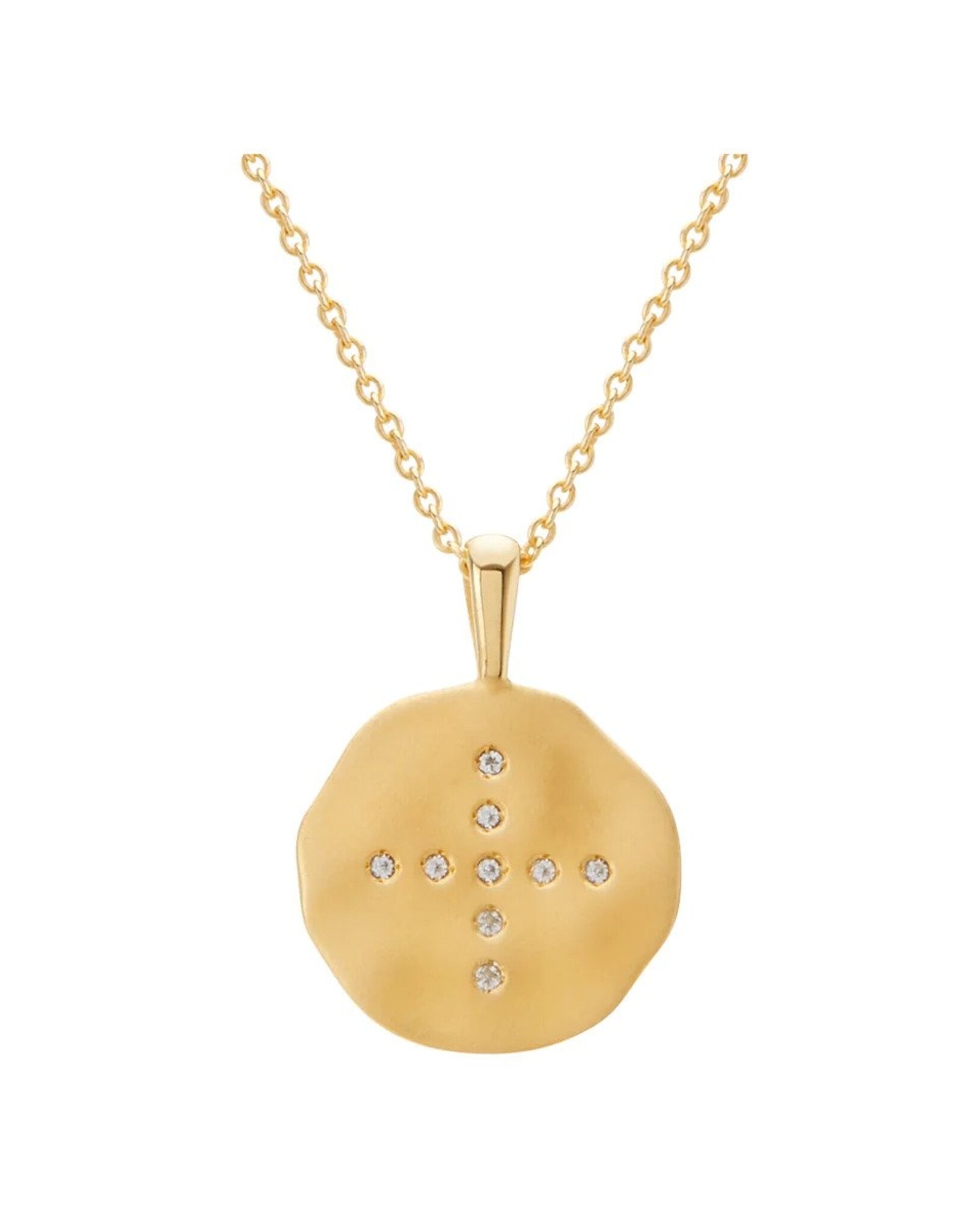 MURKANI HALYCON PENDANT NECKLACE YELLOW GOLD