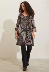 ODD MOLLY CHRISTEL DRESS DEEP ASPHALT