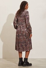 ODD MOLLY SUSANNA DRESS DEEP ASPHALT