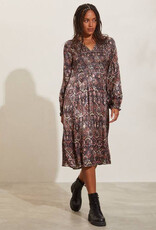 ODD MOLLY SUSANNA DRESS DEEP ASPHALT