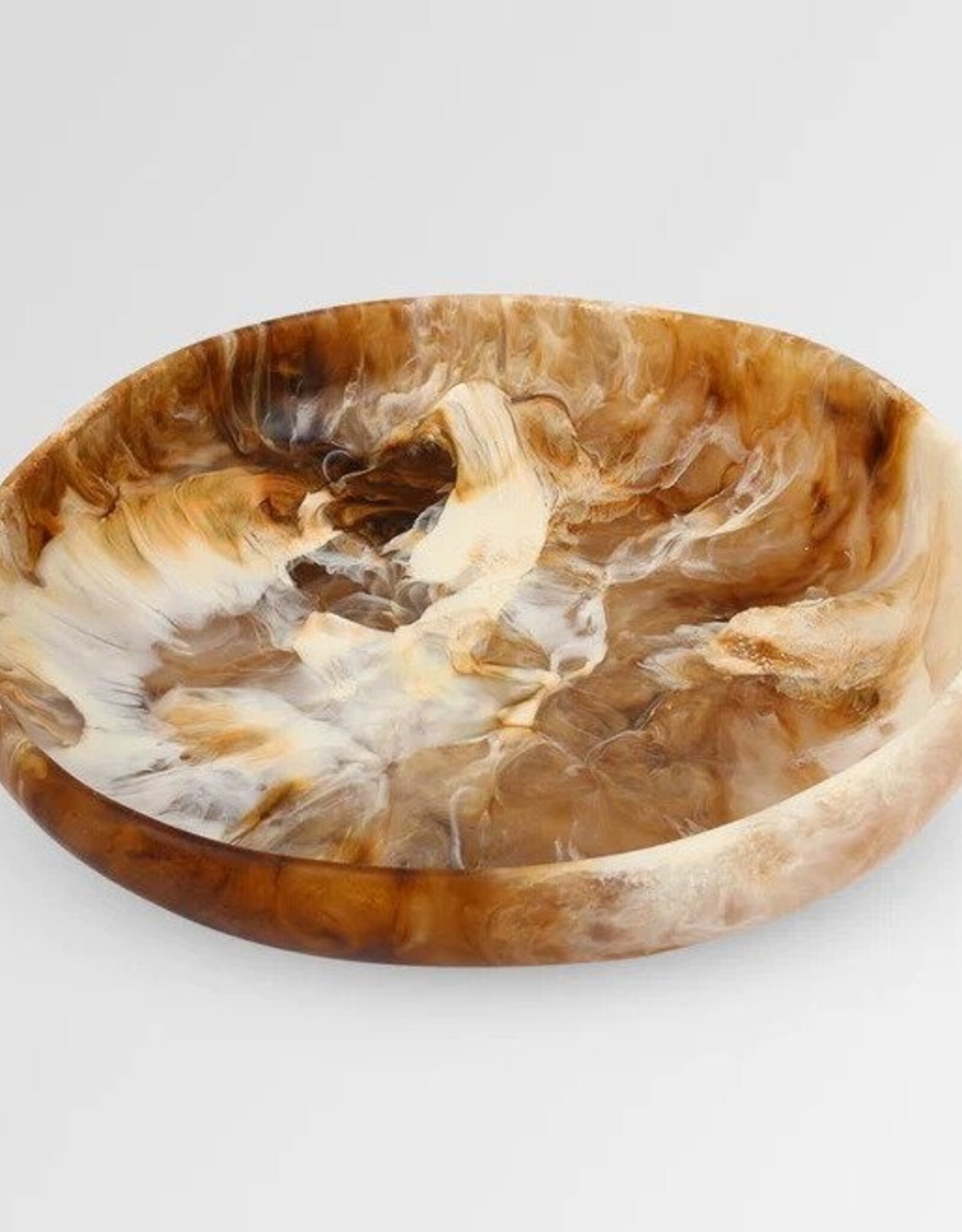 DINOSAUR DESIGNS LIGHT HORN MEDIUM RESIN EARTH BOWL