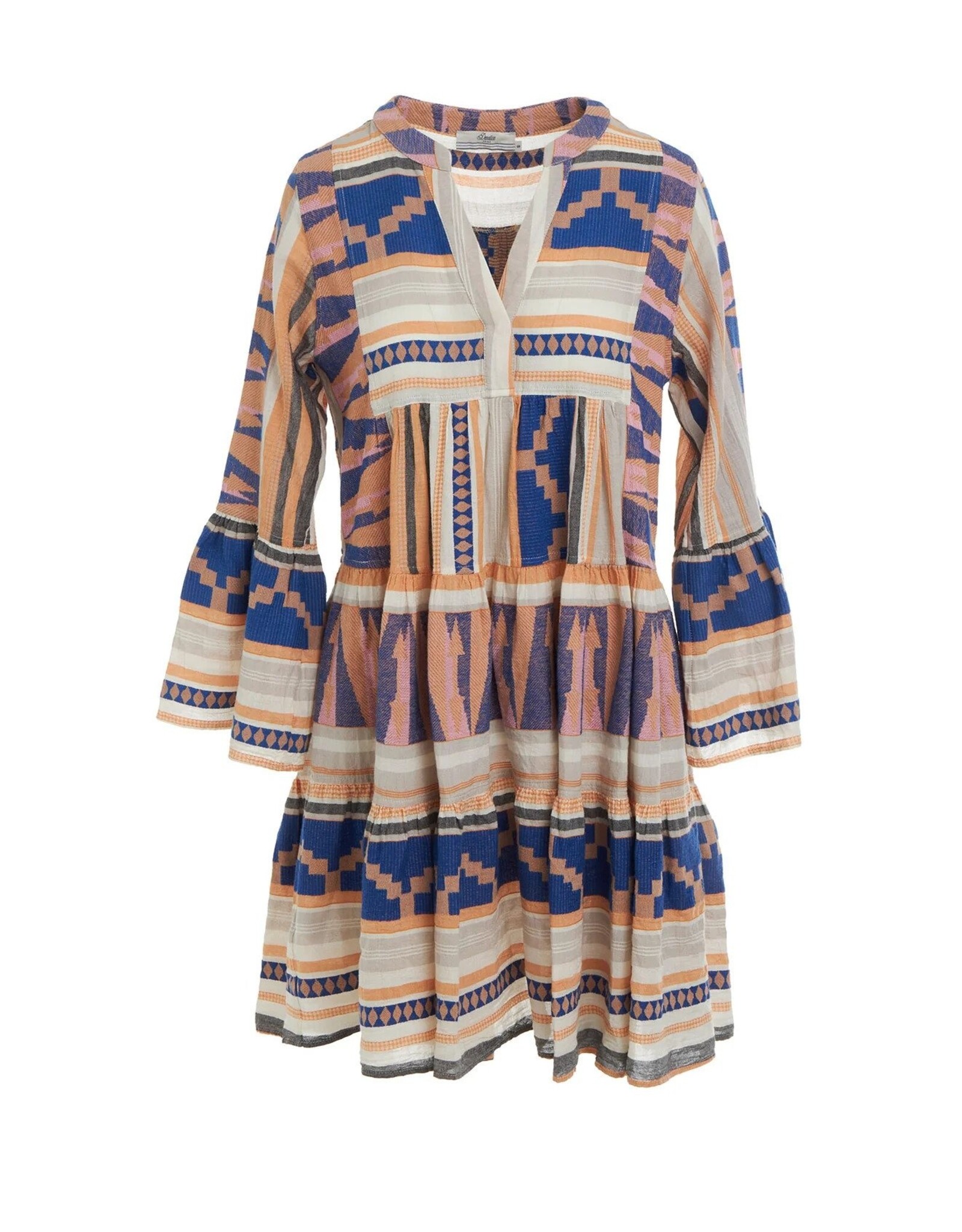 DEVOTION TWINS ELLA SHORT DRESS KIPOI BLUE