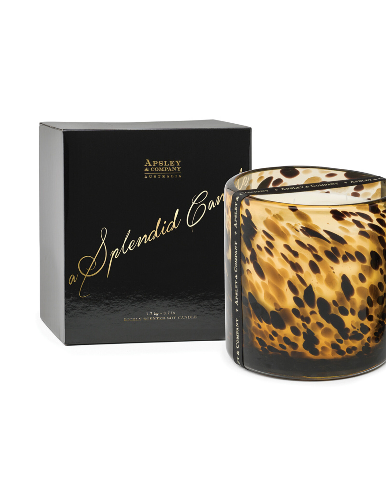 APSLEY AND COMPANY LUXURY CANDLE VESUVIUS 1.7KG