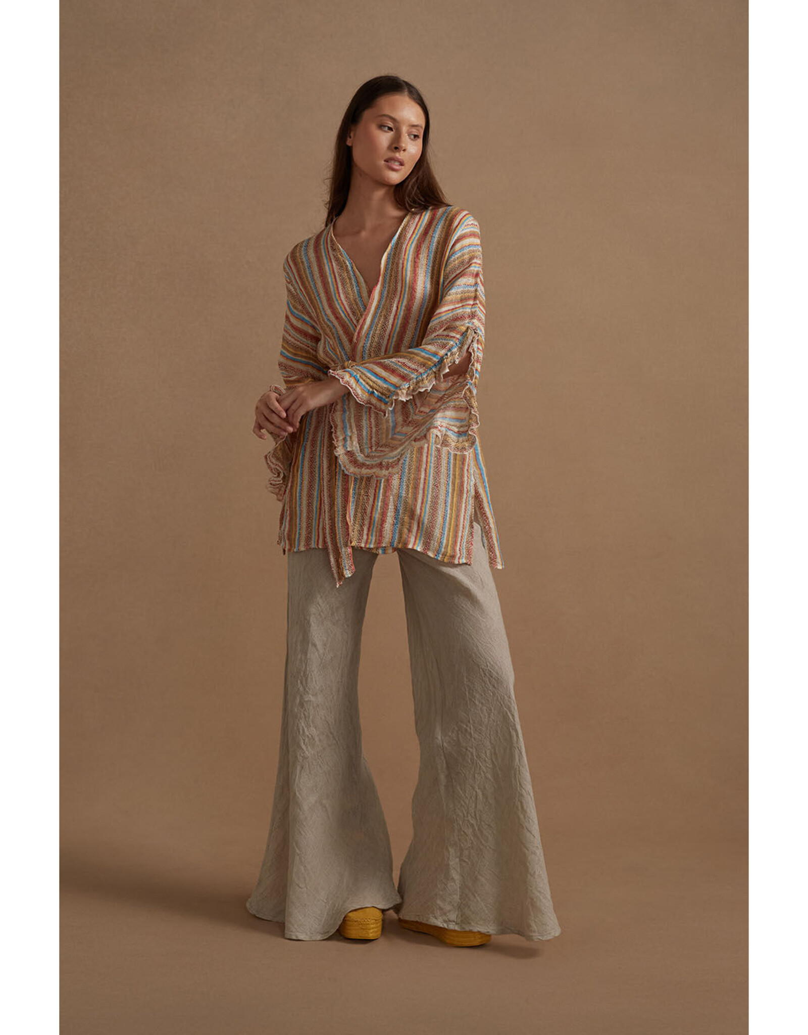 ESTILO EMPORIO NOVO FLARE PANT BRASILE NATURAL