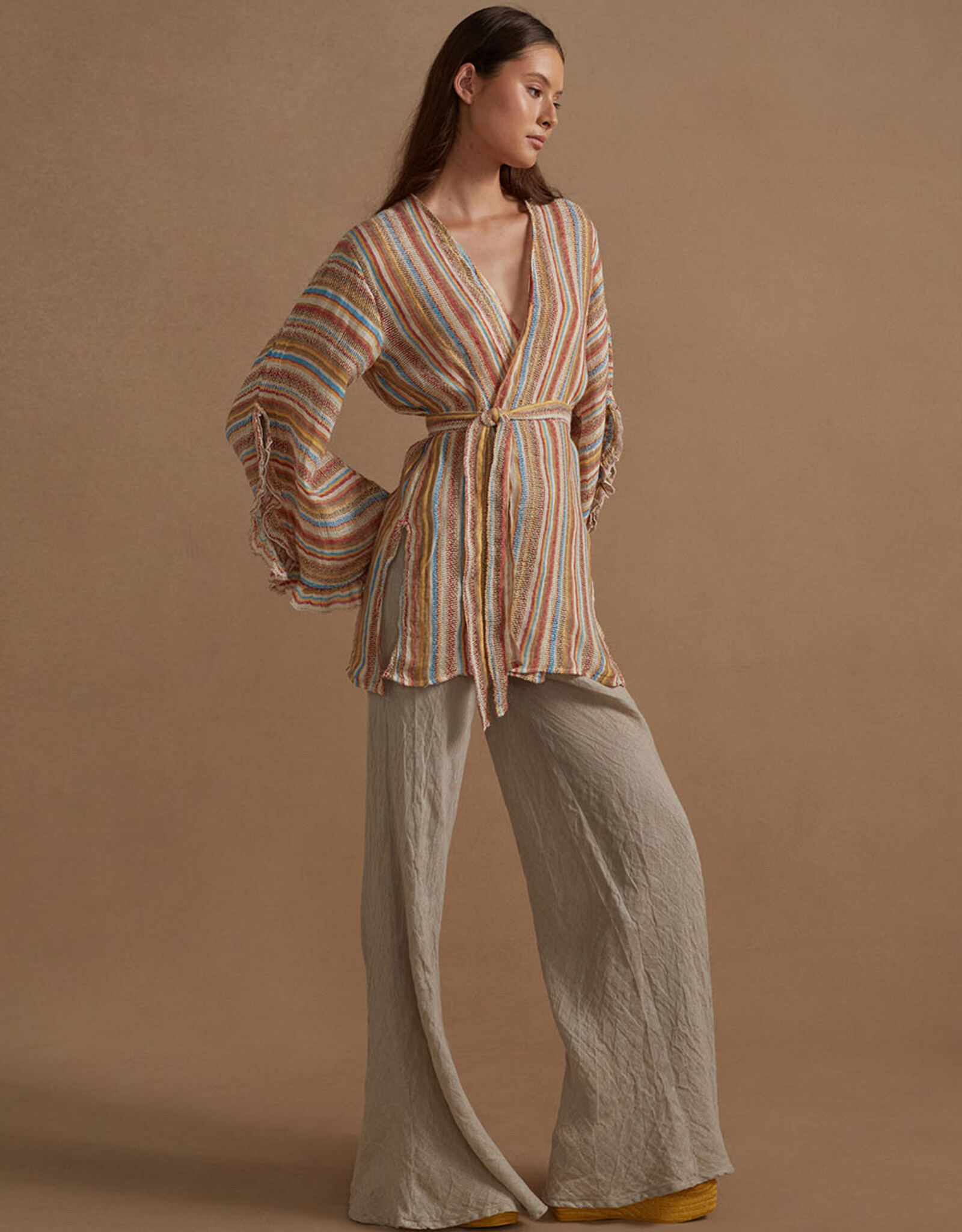 ESTILO EMPORIO NOVO FLARE PANT BRASILE NATURAL