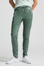 RAW BY RAW FRANKIE LEATHER JOGGER SAGE