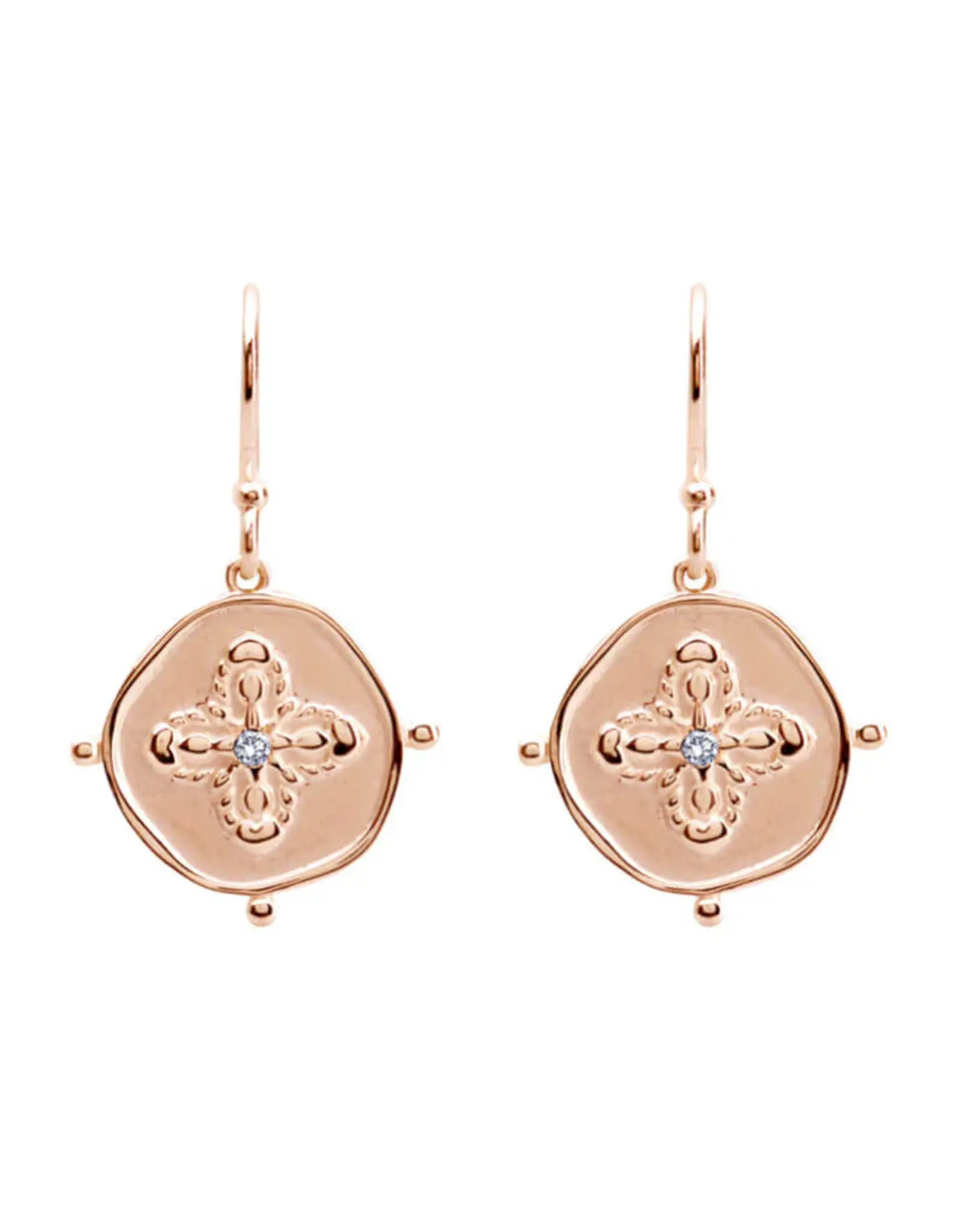 MURKANI SAHARA SMALL EARRINGS ROSE GOLD