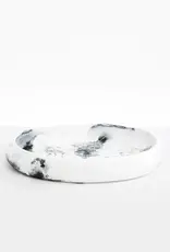 DINOSAUR DESIGNS WHITE MARBLE LARGE ROCK BOWL