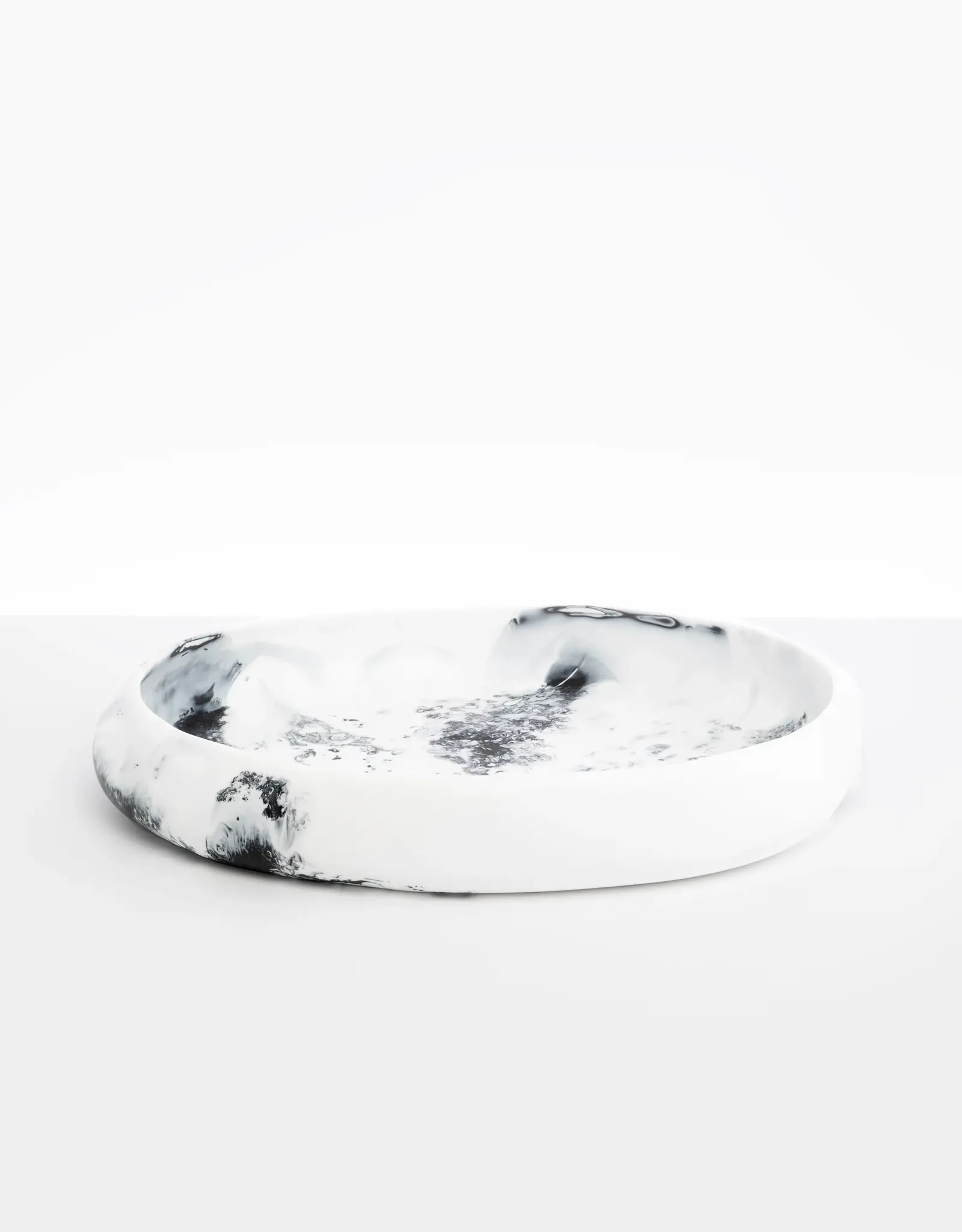 DINOSAUR DESIGNS WHITE MARBLE LARGE ROCK BOWL