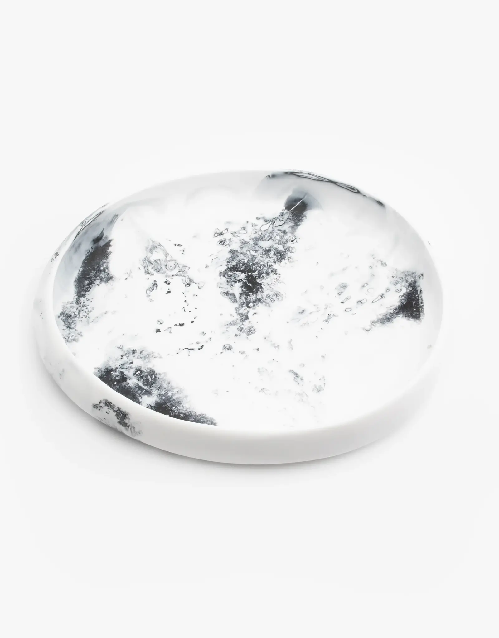 DINOSAUR DESIGNS WHITE MARBLE LARGE ROCK BOWL