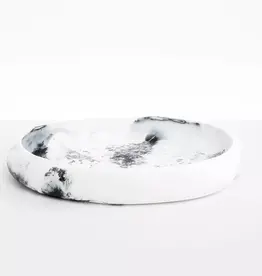 DINOSAUR DESIGNS WHITE MARBLE LARGE ROCK BOWL