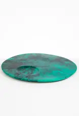 DINOSAUR DESIGNS MINERAL SWIRL MOON CHEESE PLATTER