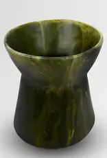 DINOSAUR DESIGNS MALACHITE LARGE BOW VASE