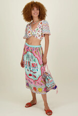 ME369 VANESSA CANDY PRINTED SKIRT