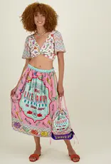 ME369 VANESSA CANDY PRINTED SKIRT