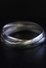 EWA THREE INTERLOCKED SOLID SILVER BRACELETS