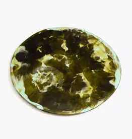 DINOSAUR DESIGNS MALACHITE MOON CHEESE PLATTER