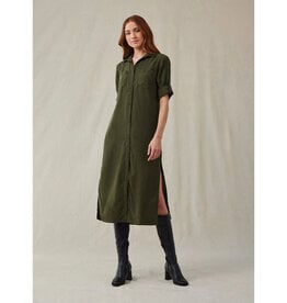 BELLA DAHL DUSTER DRESS ITALIAN HERB