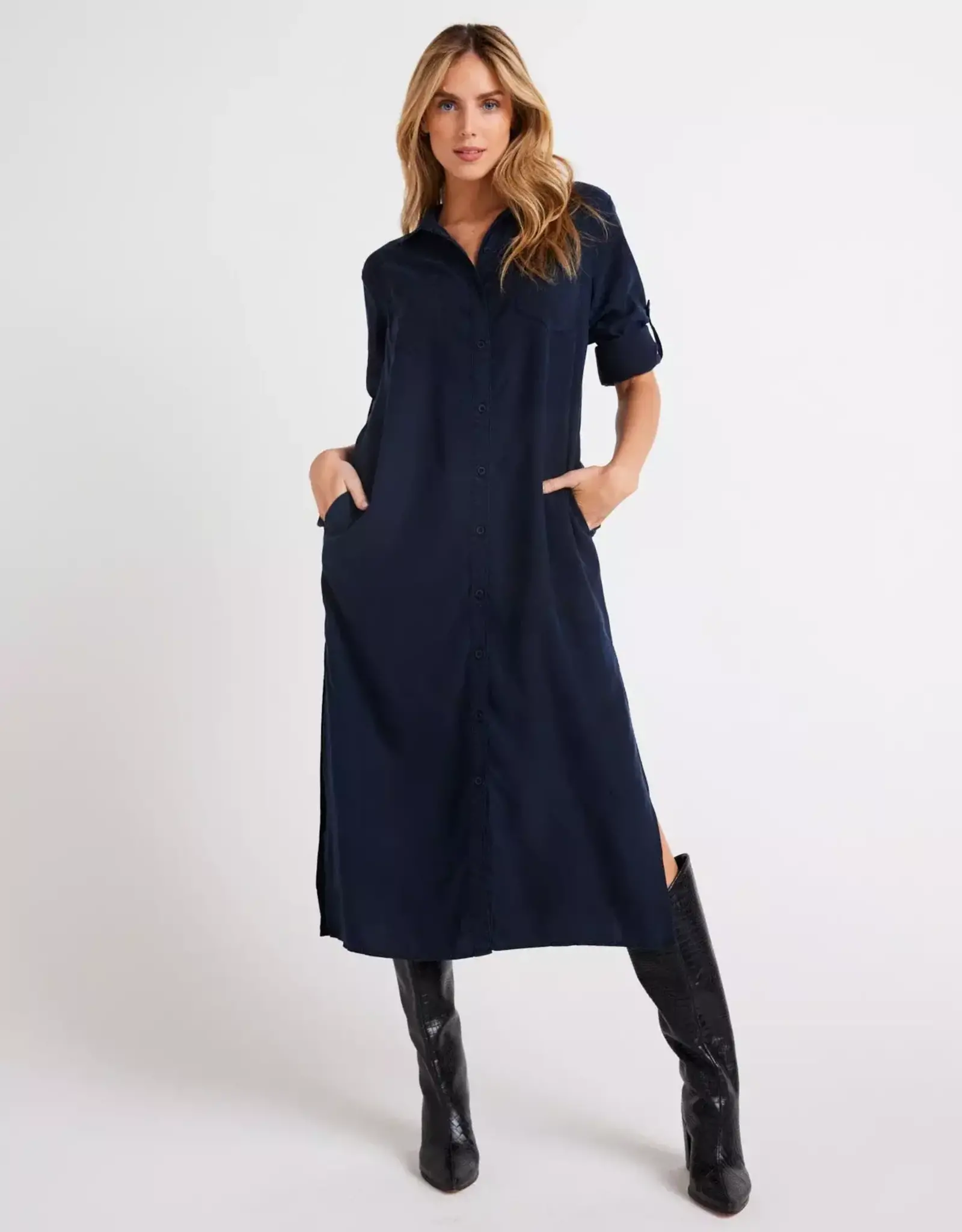 BELLA DAHL DUSTER DRESS ENDLESS SEA