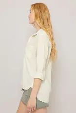 BELLA DAHL SHIRT TAIL BUTTON DOWN CLIFFSIDE